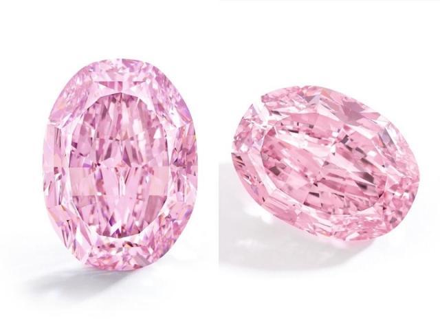 rare purple pink diamond