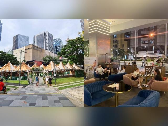 outdoor dining areas