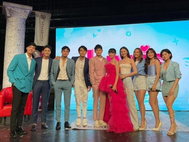 Luv is caught in his arms