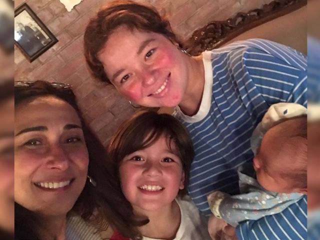  Cherie Gil bonds with Andi Eigenmann and her kids
