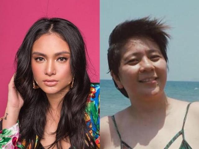 Klea Pineda with mom Charito