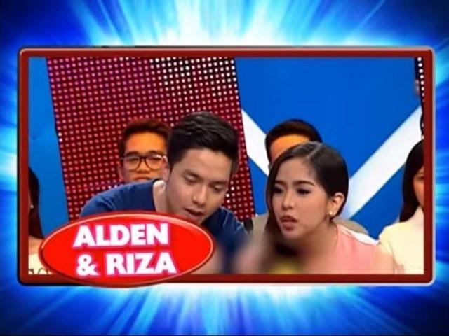 Alden Richards and Riza Faulkerson