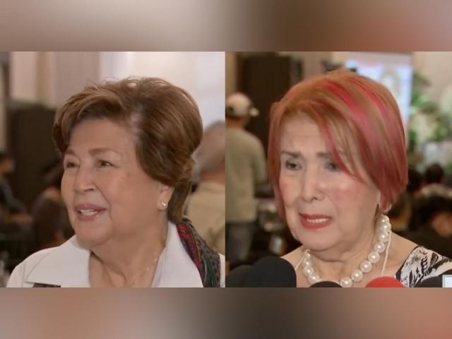 Boots Anson-Roa and Daisy Romualdez