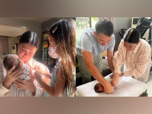 Gregg Homan, Angelica Panganiban, Baby Bean, Luna Agoncillo