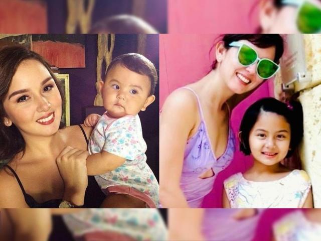 Beauty Gonzalez and daughter Olivia