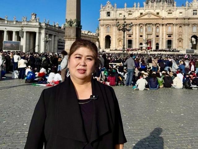 Jessica Soho in Vatican