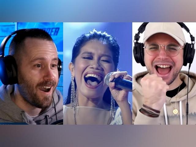 Foreign vloggers react to Jessica Villarubin I Surrender