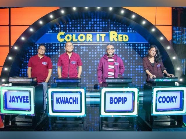 Family Feud Color It Red