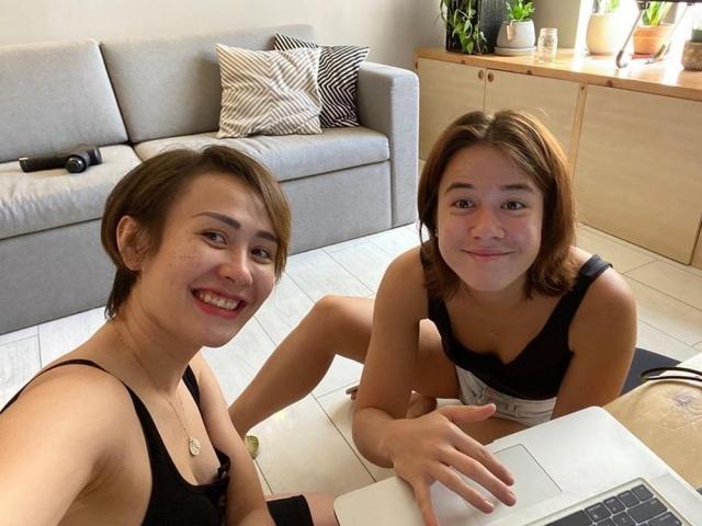 Valeen Montenegro and Chariz Solomon