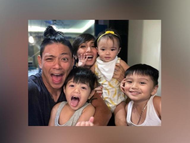 Iya Villania Drew Arellano, Primo Arellano Leon Arellano and Alana Lauren Arellano