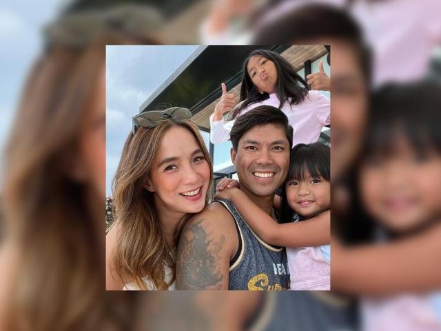 Pia Guanio and family