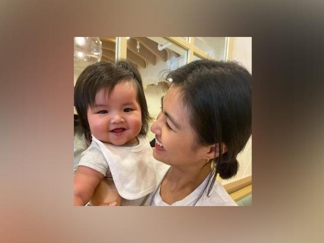 Winwyn Marquez and Baby Luna