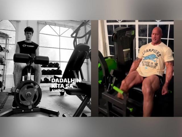 Xian Lim Dwayne Johnson