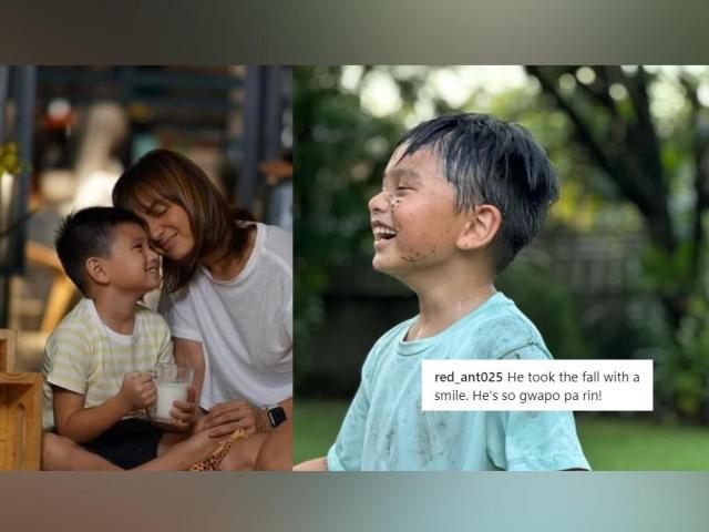 Iya Villania and Primo  