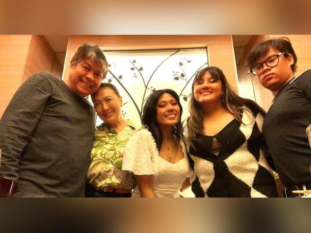 Kiko Pangilinan Sharon Cuneta and children