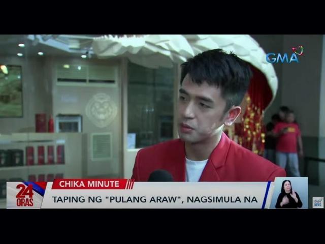 David Licauco on working with Barbie Forteza in Pulang Araw