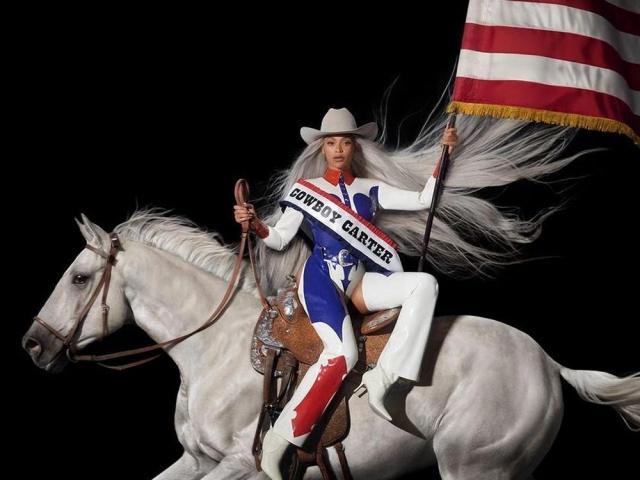 Beyonce picture in Cowboy Carter