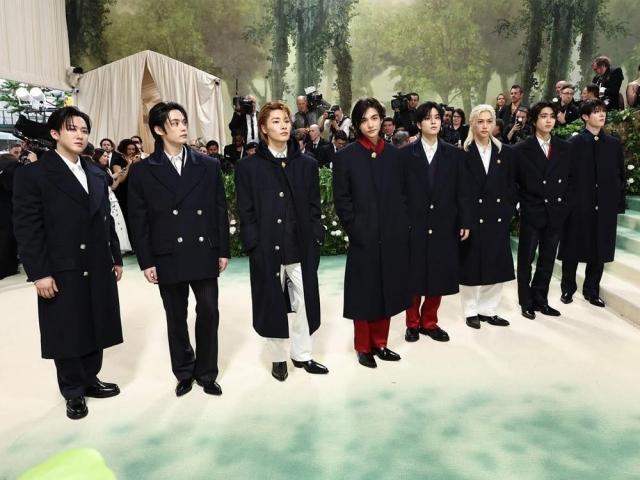 stray kids at met gala