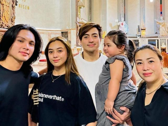 Wendell Ramos and family