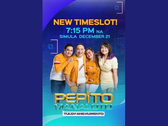 Pepito Manaloto new timeslot
