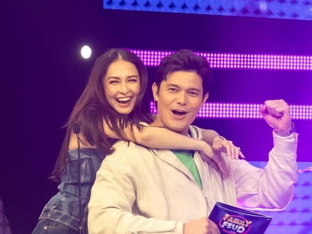 Marian Rivera at Dingdong Dantes in Family Feud