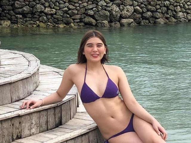 Ashely Ortega sexy beach photos in Mactan Cebu