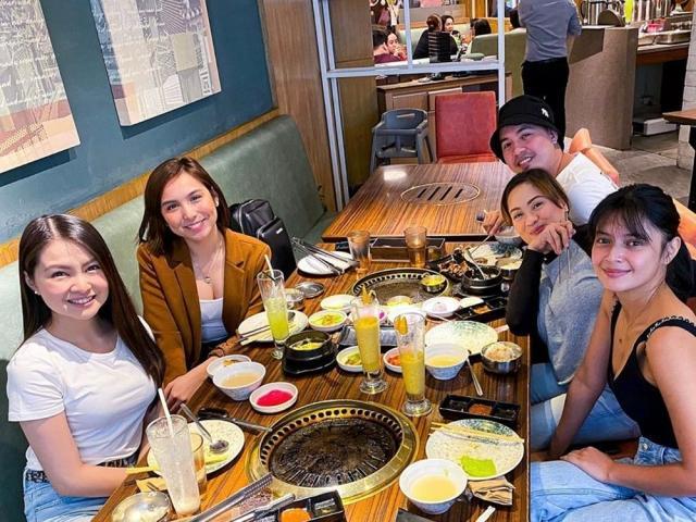 Kyline Alcantara and Bianca Umali spotted together Sunday PinaSaya mini reunion