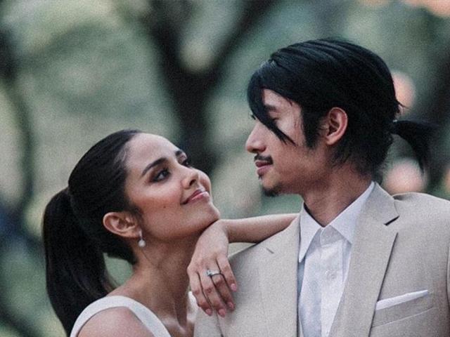 Mikael Daez and Megan Young photo shoot