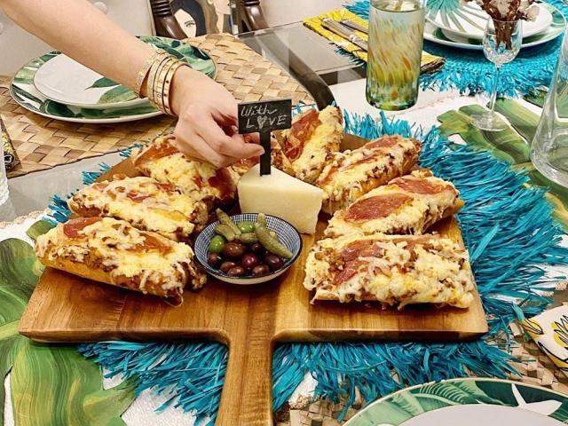 Heart Evangelista pizza recipe