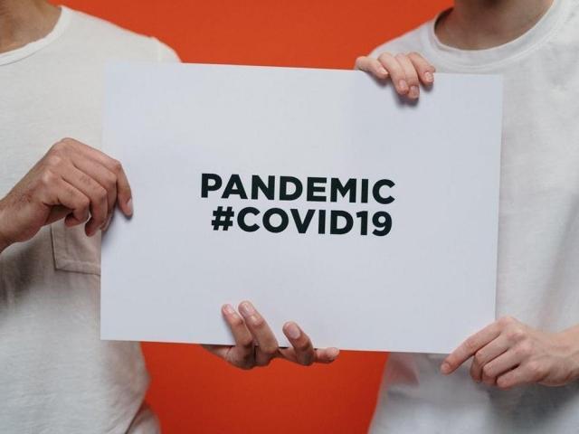 COVID 19 pandemic sign