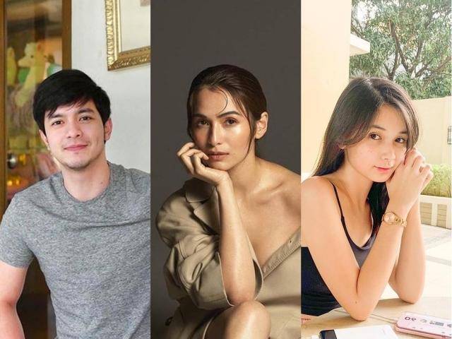 Alden Richards, Jennylyn Mercado and Sofia Pablo