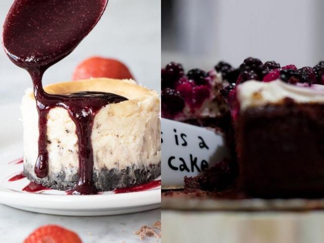 blueberry cheesecake