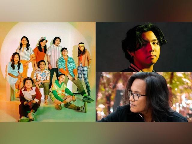 Zack Tabudlo, Ben and Ben, Ebe Dancel