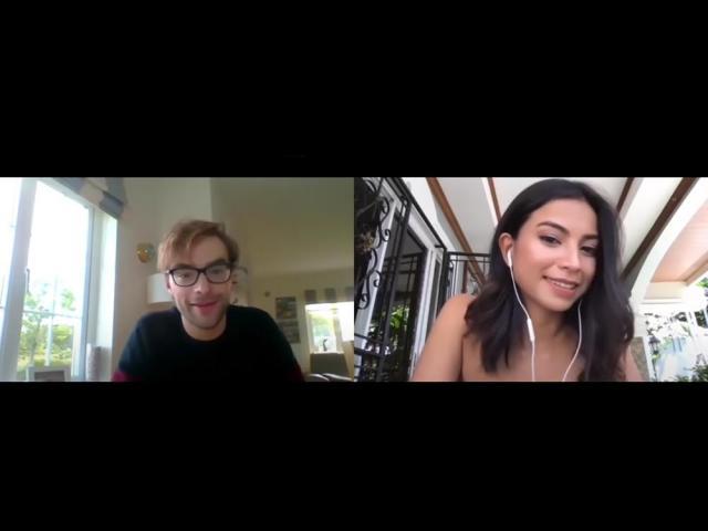 David Rainey and Glaiza de Castro