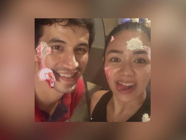 Danica Sotto and Marc Pingris