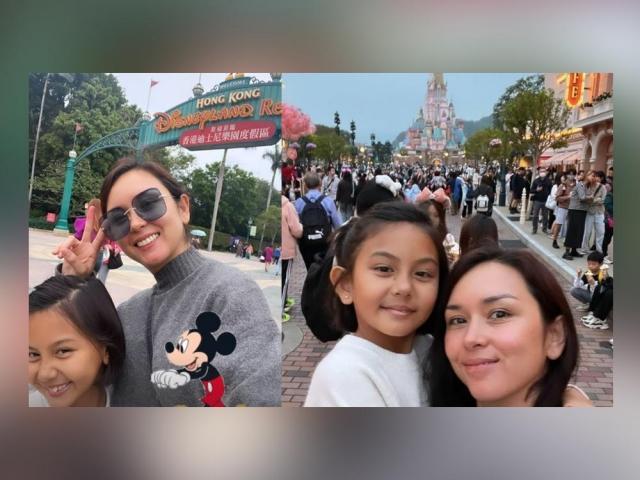 Beauty Gonzalez and daughter Olivia