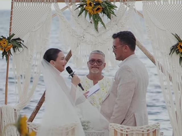 Angelica Panganiban and Gregg Homan Siargao wedding