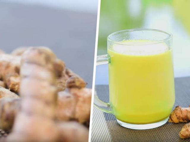 How to make golden turmeric tea