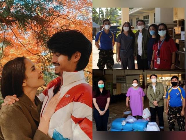 megan young donates ppes in provincial hospitals