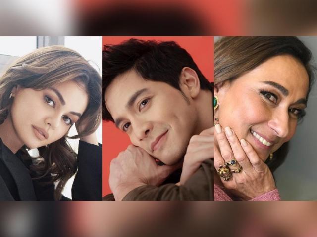 Janine Gutierrez, Alden Richards, Cherie Gil