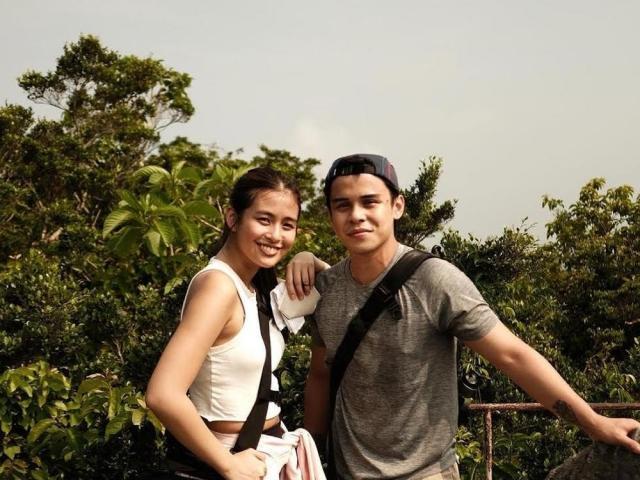 Gabbi Garcia and Khalil Ramos in Masungi