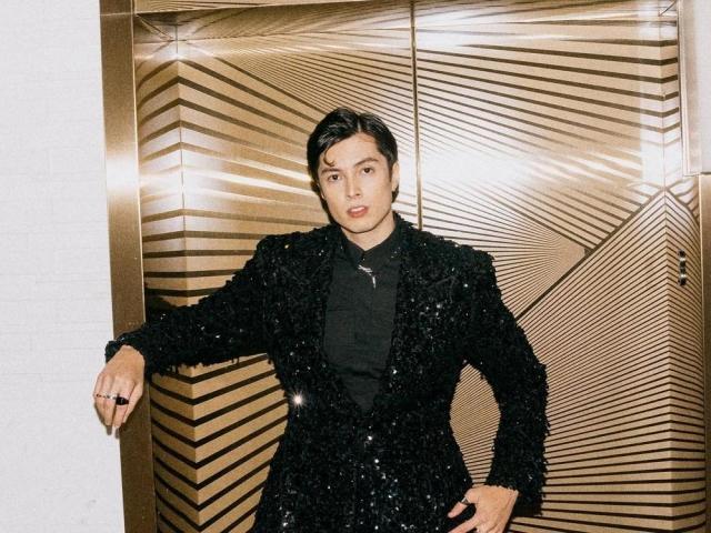 LA Aguinaldo at the GMA Thanksgiving Gala