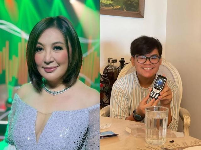 Sharon Cuneta and Miguel