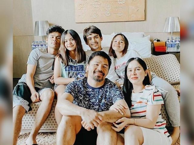 manny pacquiao, michael pacquiao, jinkee pacquiao, jimuel pacquiao
