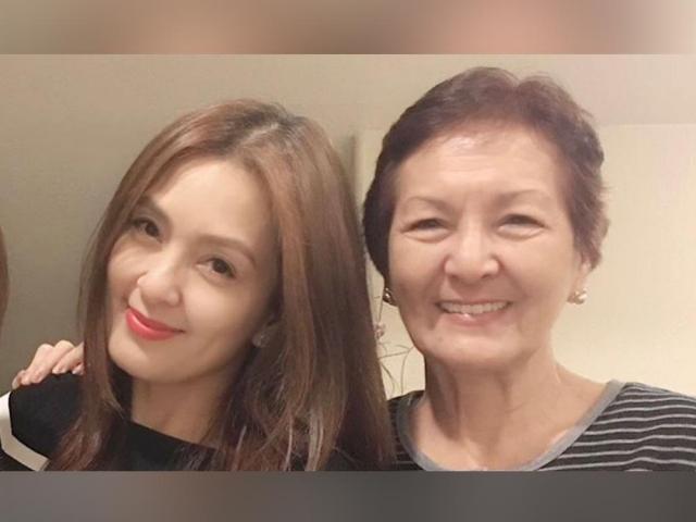 Jean Garcia and Mommy