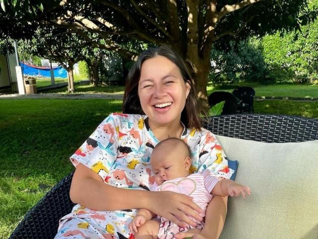 sitti navarro and baby