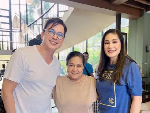 Sheryl Cruz and Bobby Andrews with Nora Aunor in Lilet Matias Attorney At Law