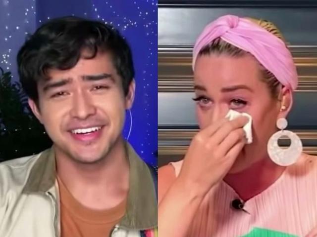 Francisco Martin and Katy Perry