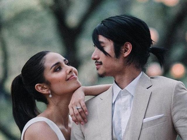 Megan Young and Mikael Daez