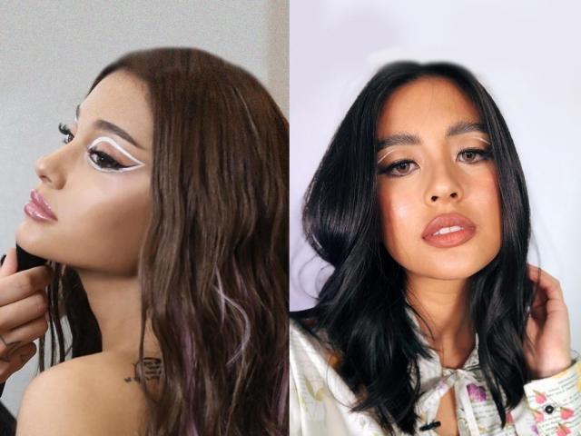 Gabbi Garcia and Ariana Grande